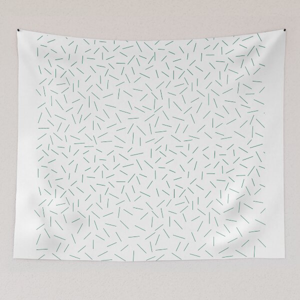 Item preview, Green Geometric Lines designed and sold by artbyak3.