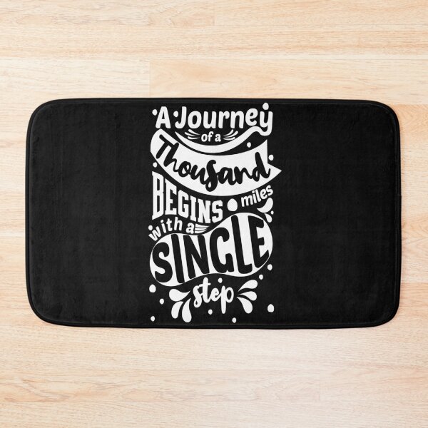 Item preview, a journey of a thousand miles begins with a single step designed and sold by chris299.
