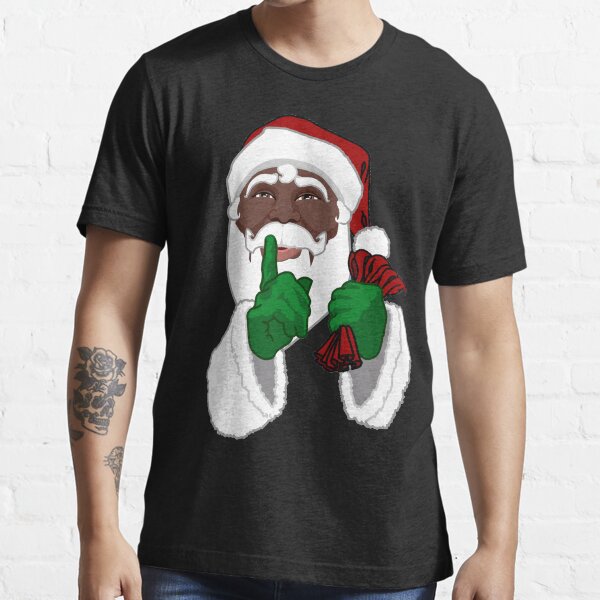 African Santa Christmas Shirts Gifts & Decor Essential T-Shirt