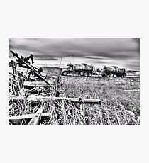 Equipment...old and new Photographic Print