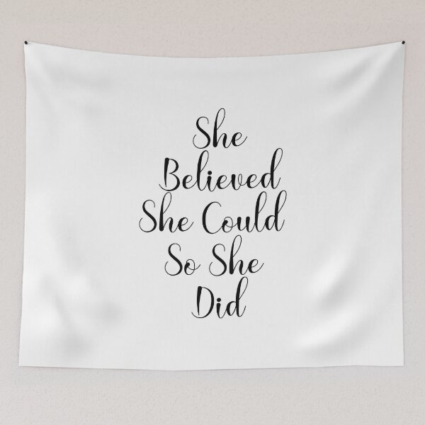 Item preview, She believed she could so she did designed and sold by corbrand.
