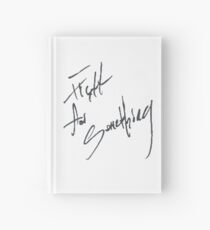 Josh Ramsay "Kampf für etwas" Handschrift Notizbuch