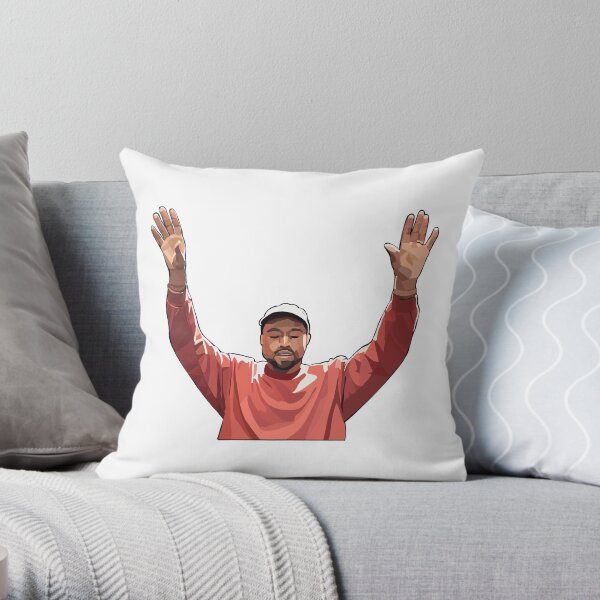 Kanye Throw Pillow