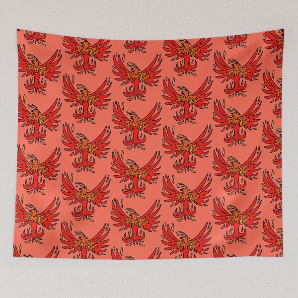 Item preview, Fiery Phoenix designed and sold by Nicole Procter.