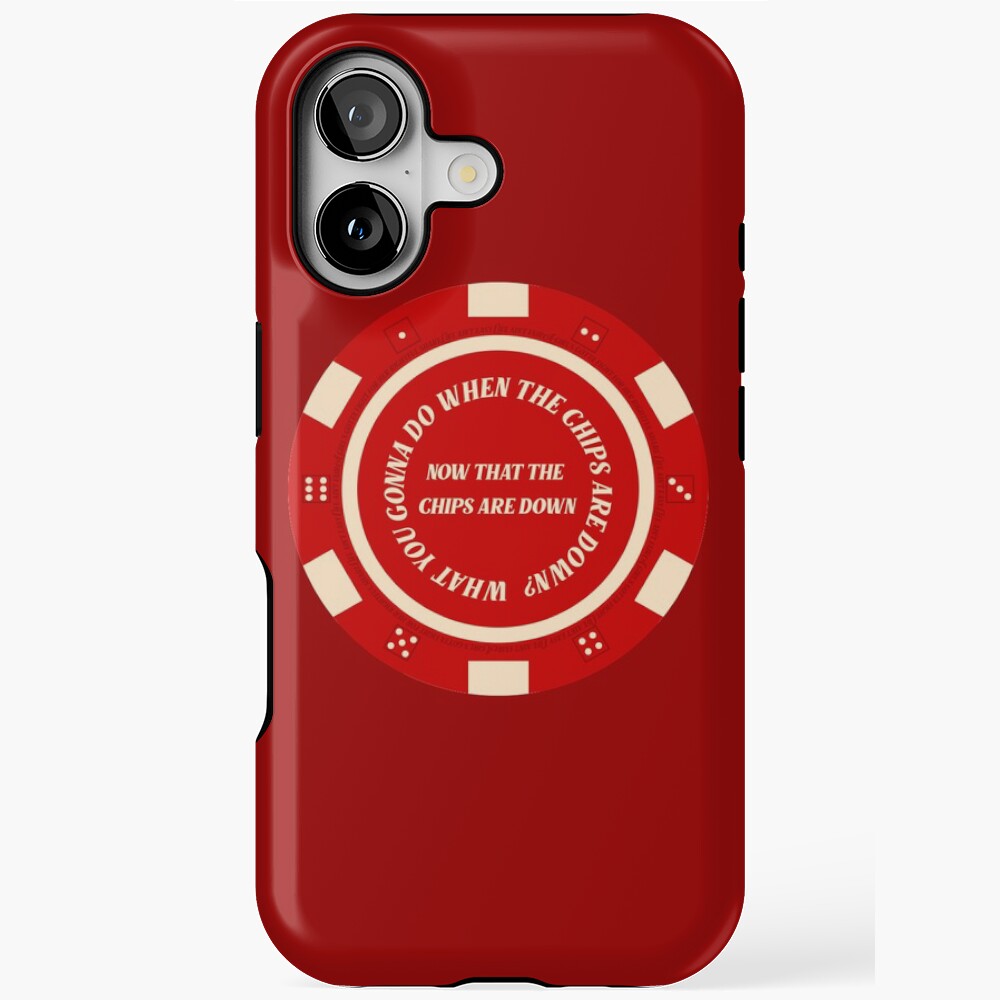 Chips Are Down- Hadestown Poker Chip Sticker