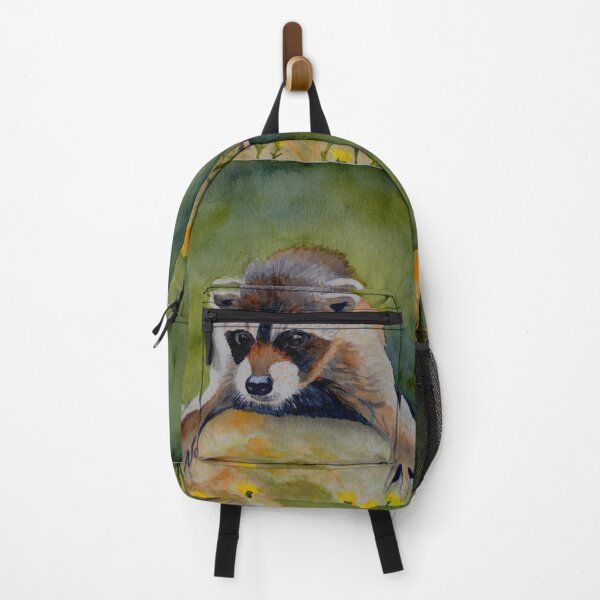 Item preview, Baby raccoon exploring designed and sold by hennawheaton.