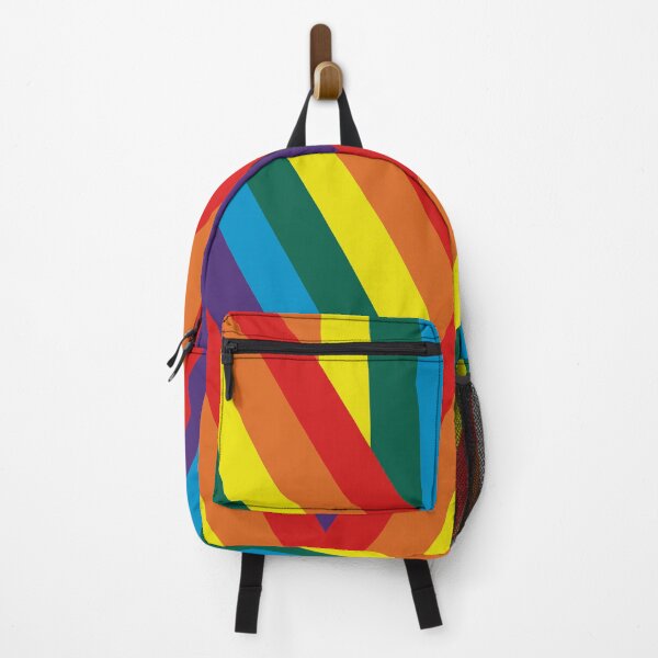 Item preview, Rainbow Stripes in Diagonal Pattern designed and sold by Greenbaby.