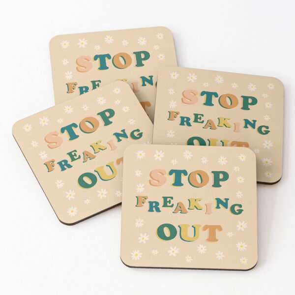 Item preview, Stop Freaking Out designed and sold by braveleopard.