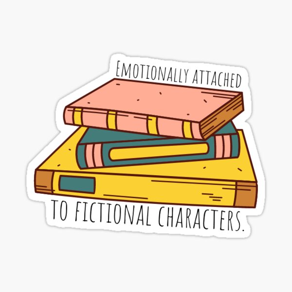 Item preview, emotionally attached to fictional characters designed and sold by Minal Patel.