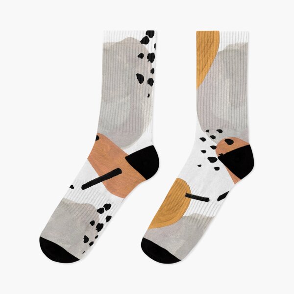 Item preview, Simple minimalism seamless pattern with gouache pastel color dots and stains designed and sold by Dina Konovalova.