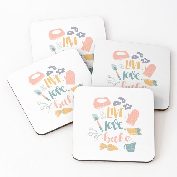 Item preview, Live. Love. Bake. designed and sold by Stephanie Vanden Hoek.