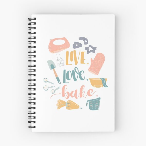 Item preview, Live. Love. Bake. designed and sold by Stephanie Vanden Hoek.