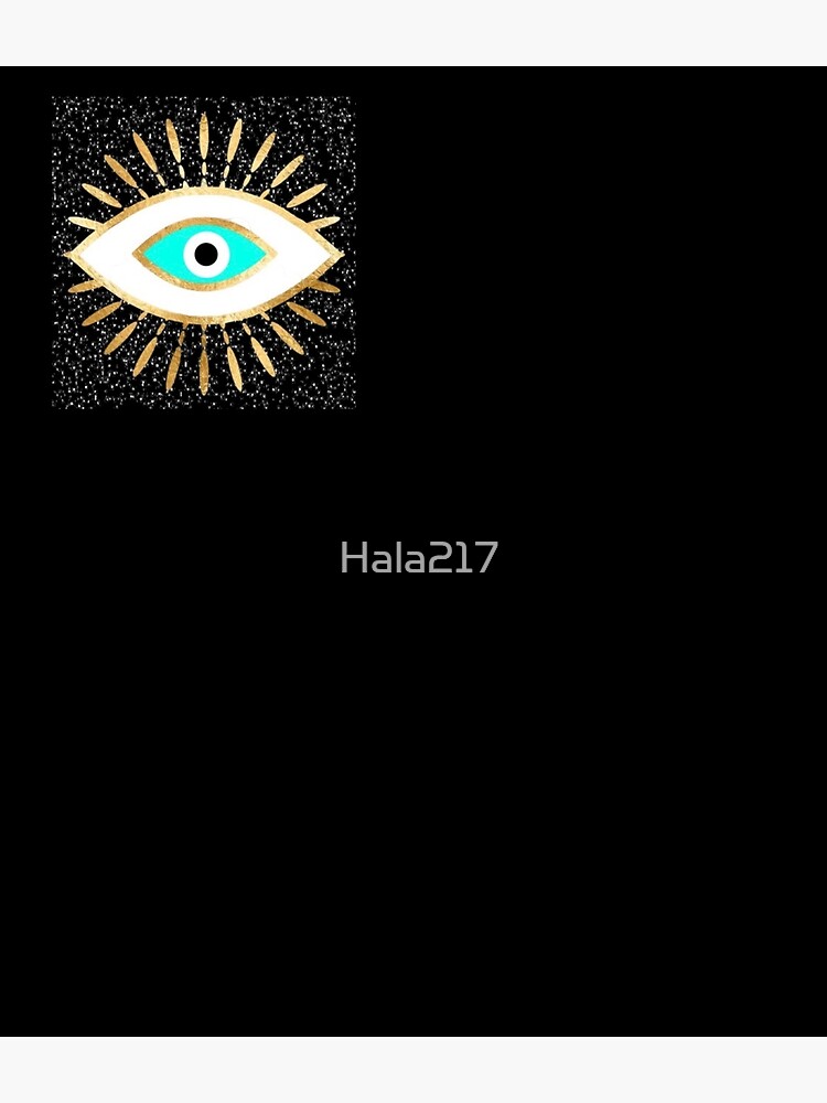 Evil eye artwork by Hala217
