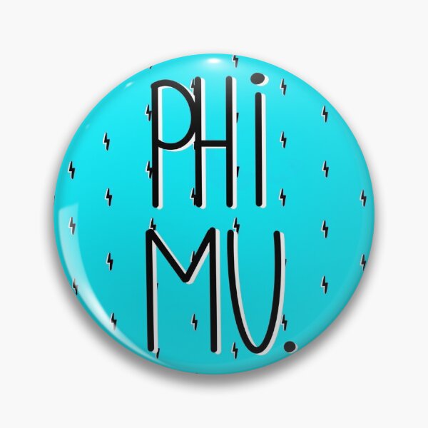 Item preview, Phi Mu blue sticker designed and sold by G Bennett.