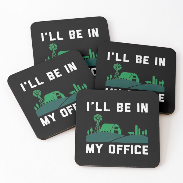 Item preview, I'll Be In My Office Farm designed and sold by livegood.