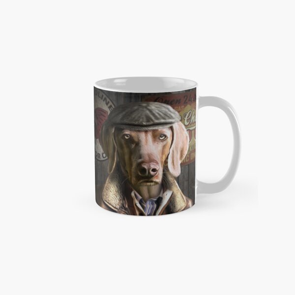 Weimaraner Dog Portrait - Wilbur Classic Mug