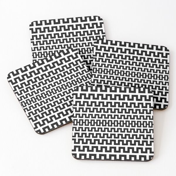 Tunnel Coasters (Set of 4)