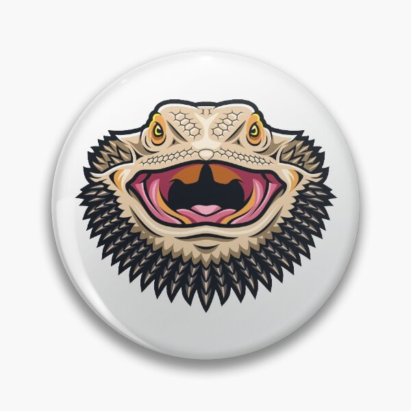 Item preview, Fierce Bearded Dragon designed and sold by PogonaVitticeps.