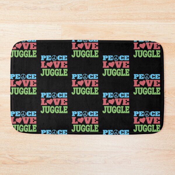 Item preview, Hippie Juggler Design - Peace Love Juggle designed and sold by EstelleStar.