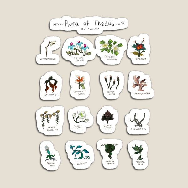 Item preview, Flora of Thedas designed and sold by ascindio.