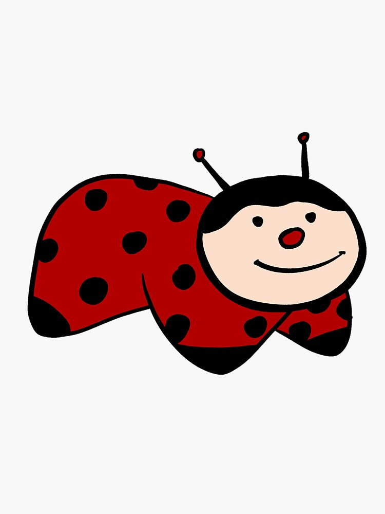 red ladybug pillow pet