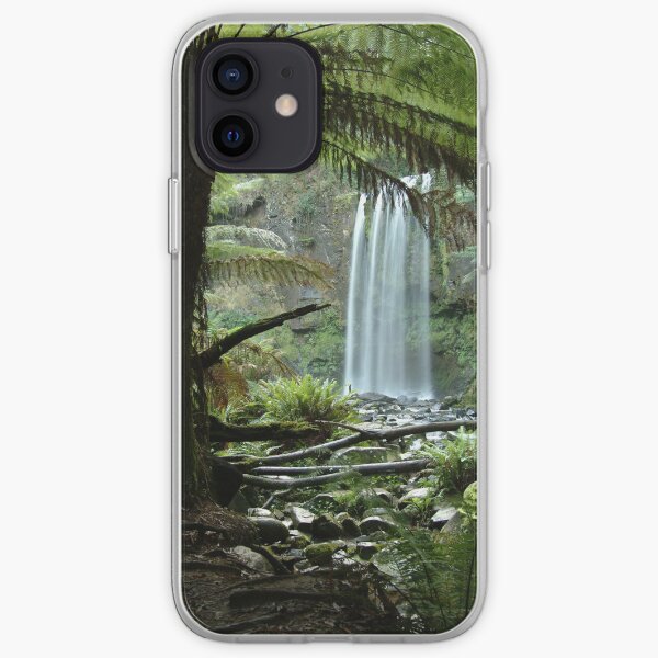 Hopetoun Falls, Otway Ranges iPhone Soft Case