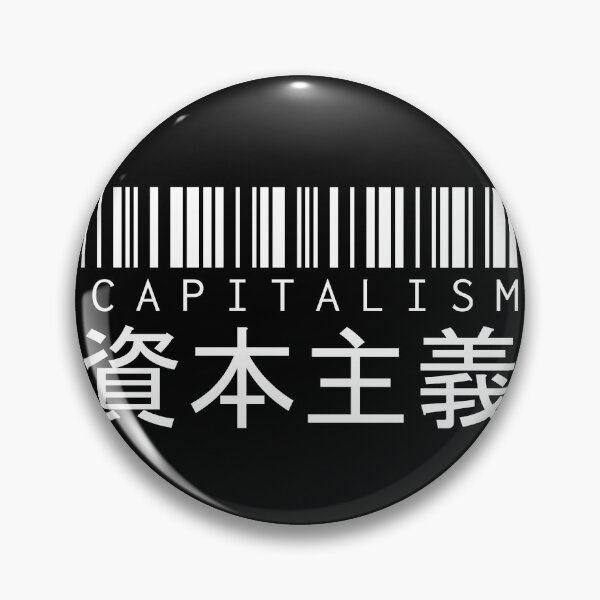 Item preview, Vaporwave Aesthetic Japanese Kanji Capitalism designed and sold by Neon Purple Noodle Bar.