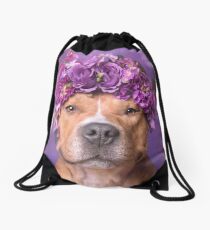 Flower Power, JD Drawstring Bag