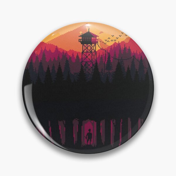 Item preview, Firewatch Pixel Art  designed and sold by Colxbat.