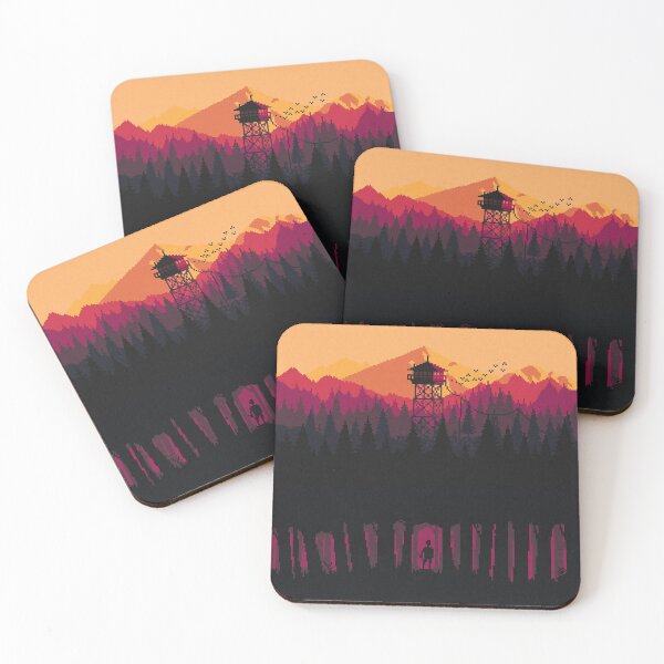 Item preview, Firewatch Pixel Art  designed and sold by Colxbat.