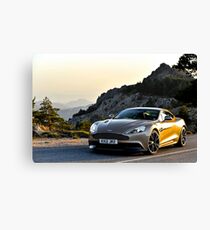 The new Aston Martin Vanquish ... Canvas Print