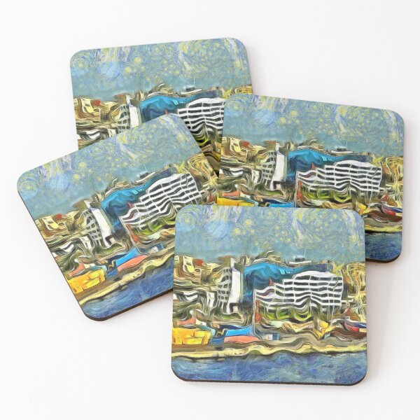 Item preview, Alexandria Egypt Coastline from Mediterranean Sea KPA designed and sold by karynpeters.