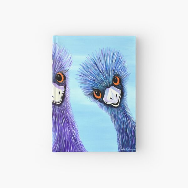 The Three Amigos - Emus Hardcover Journal