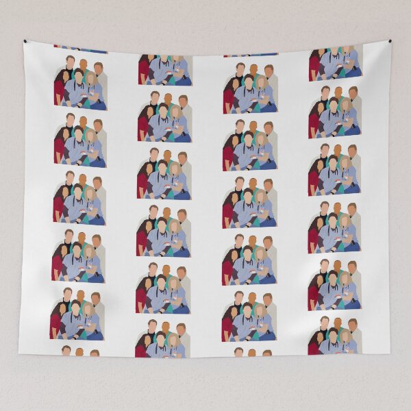 Item preview, The Whole Scrubs Crew designed and sold by jaelynandrade.