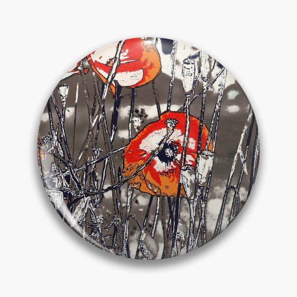 Item preview, Wild poppies from the meadow flowers bywhacky  designed and sold by designbywhacky.