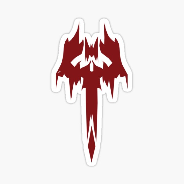 Infernal Scepter Logo Sticker