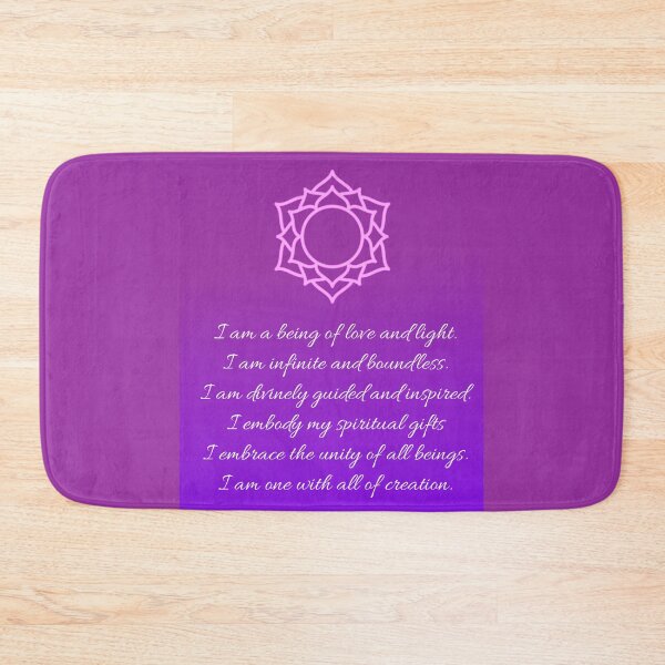 Item preview, Crown Chakra Affirmation designed and sold by Bluepress.