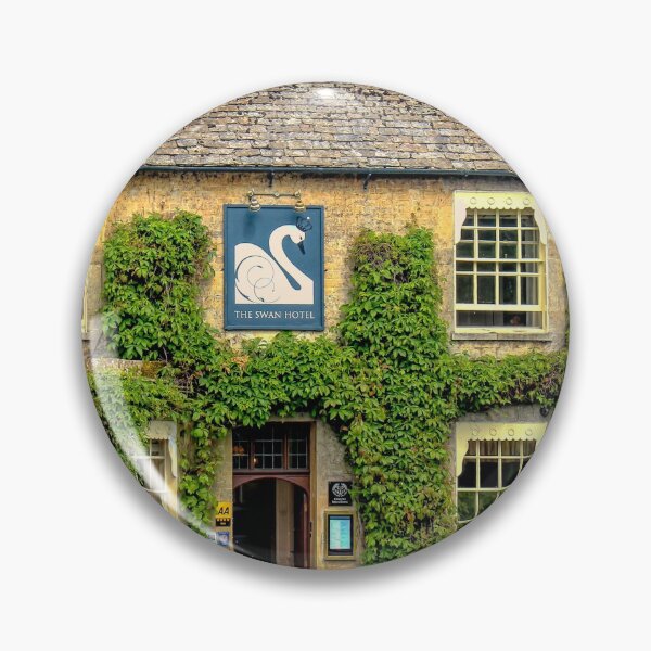 Item preview, The Swan Hotel, Bibury designed and sold by wallarooimages.