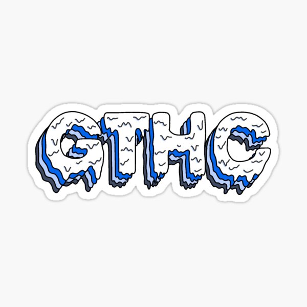 gthc (drip) Sticker