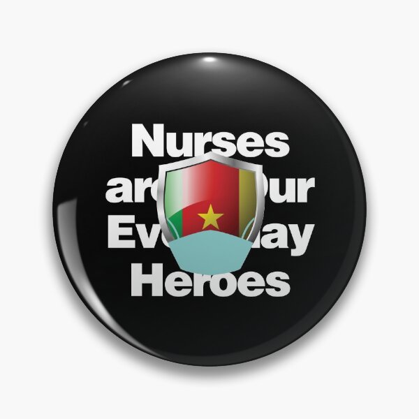 Item preview, Cameroon Nurses are Everyday Heroes designed and sold by HelloFromAja.