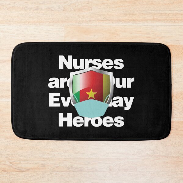 Item preview, Cameroon Nurses are Everyday Heroes designed and sold by HelloFromAja.