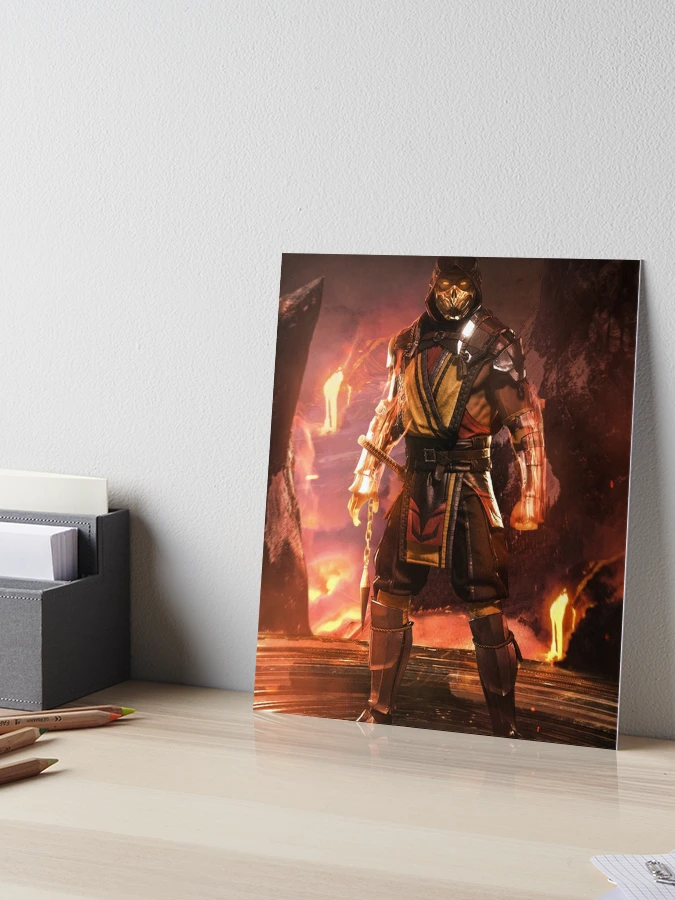 Shao Kahn MK11 Art Board Print for Sale by Ghostach