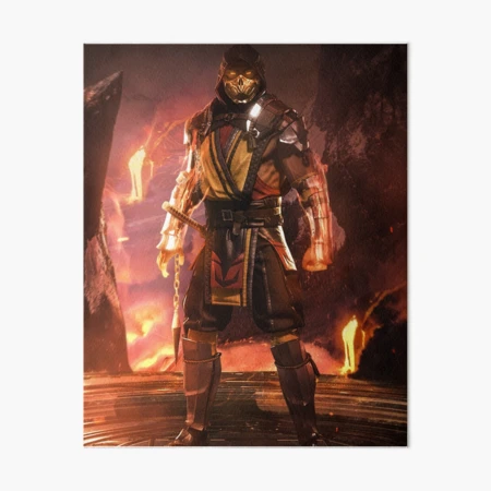 Shao Kahn MK11 Art Board Print for Sale by Ghostach