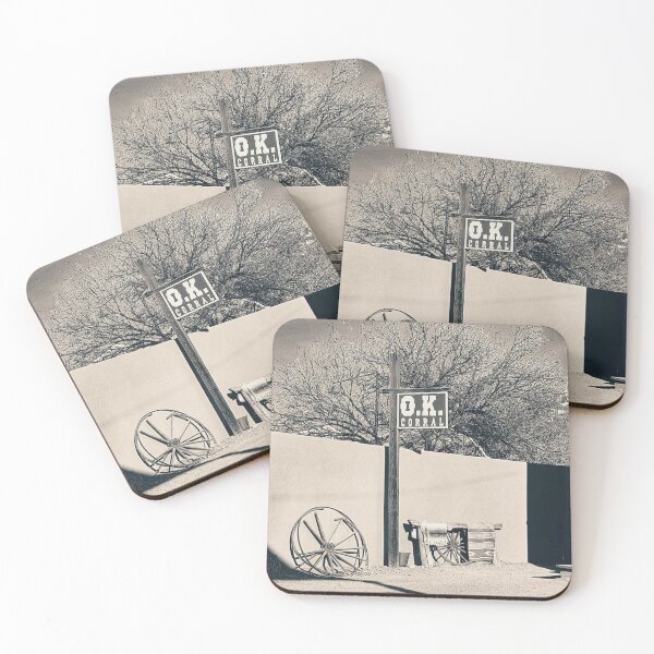 Item preview, O.K. Corral, Tombstone, Arizona (B&W) designed and sold by Dutchie81.