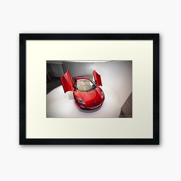 McLaren MP4-12C Framed Art Print