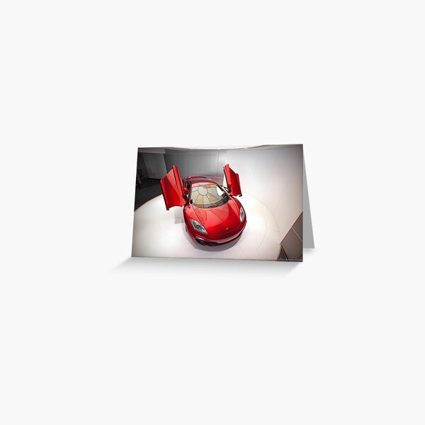 McLaren MP4-12C Greeting Card