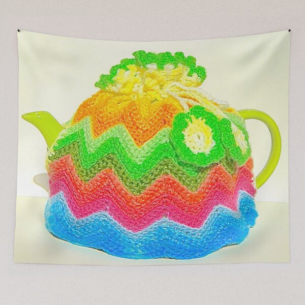 Item preview, Tea for two teapot with cozy designed and sold by Sadies2nds.