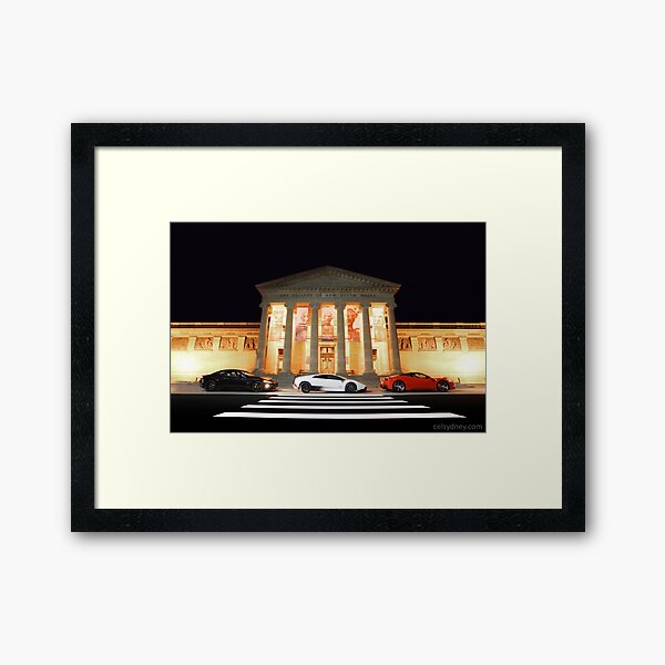 Tre Amici Framed Art Print