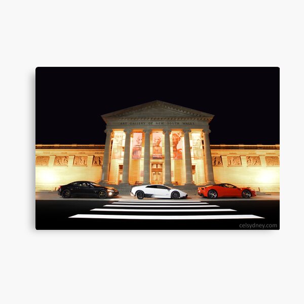 Tre Amici Canvas Print