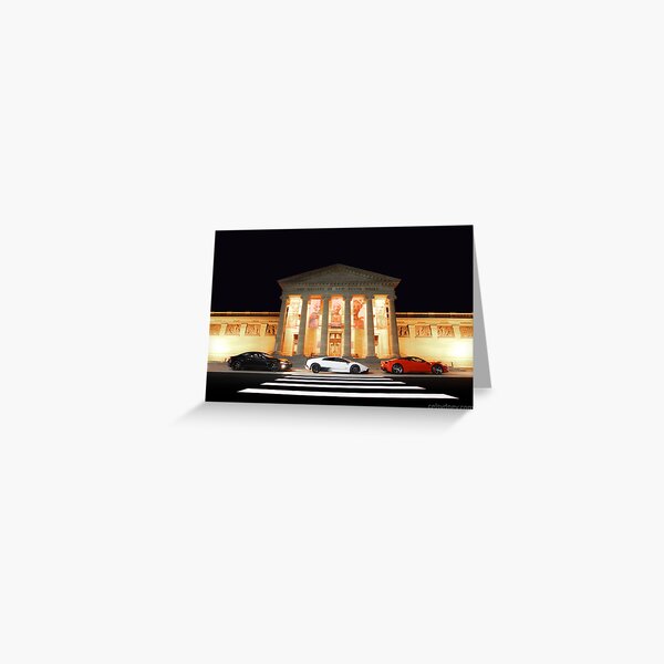 Tre Amici Greeting Card